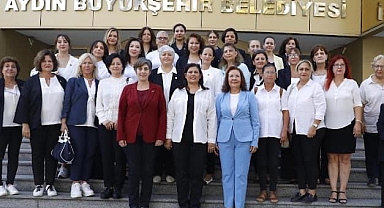 KADIN KOLLARI'NDAN BAŞKAN ÇERÇİOĞLU'NA ZİYARET