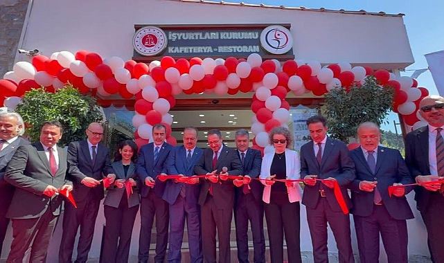Sosyal Tesise dönüşen Söke Eski Cezaevi restoran ve satış ofisi törenle açıldı